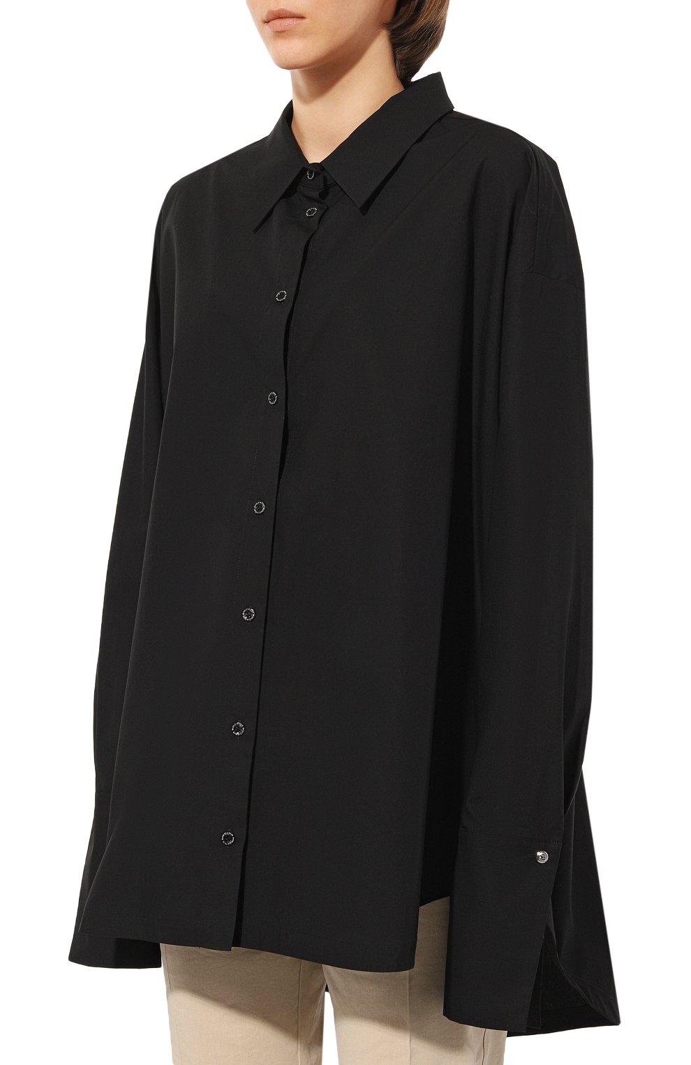 Хлопковая рубашка PATRIZIA PEPE, арт. 2C1458_A278, фото 3