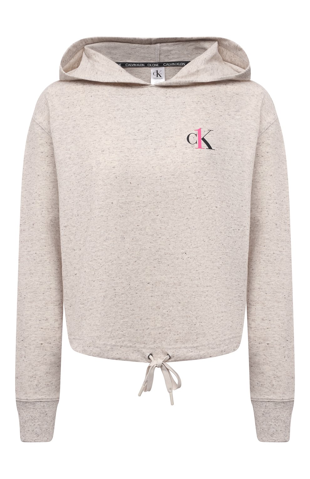 Худи CALVIN KLEIN серого цвета по цене 7995 руб., арт. QS6427E, фото 1 Худи CALVIN KLEIN, арт. QS6427E, фото 1