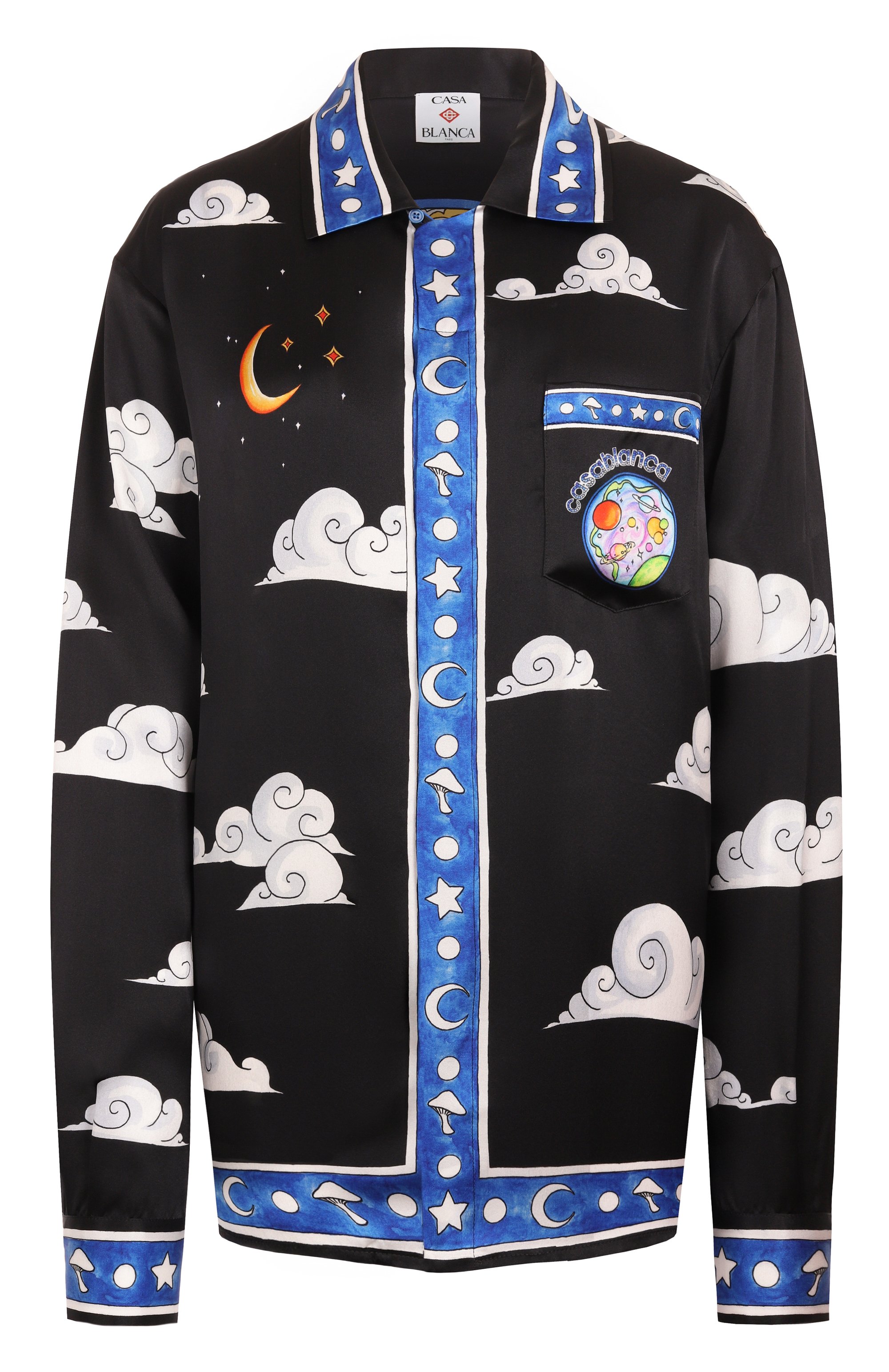 Атласная блузка CASABLANCA, арт. U-WS25-SH-006-02, фото 1