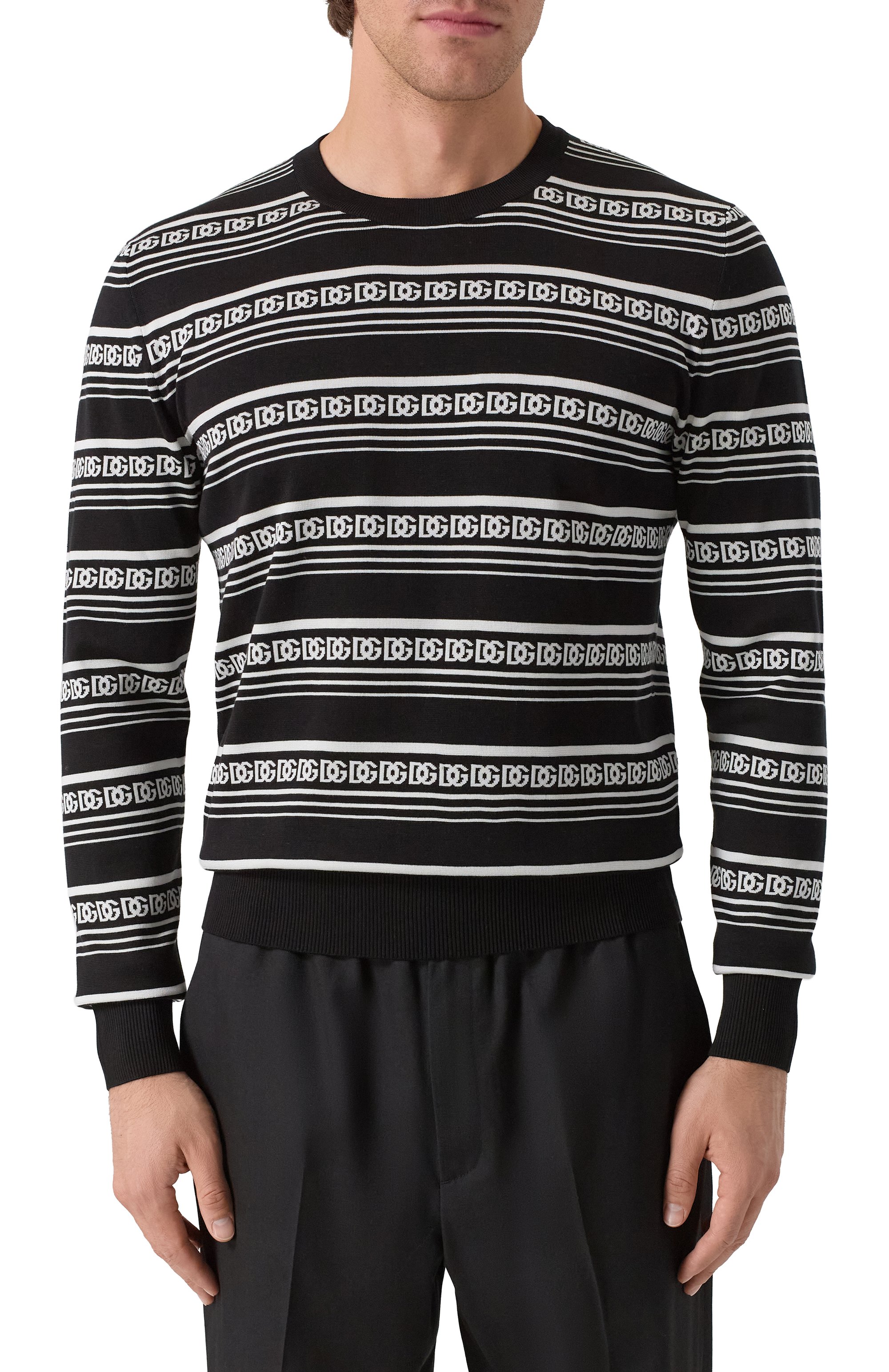 Шелковый джемпер DOLCE & GABBANA, арт. GXX02T/JBSN4, фото 3