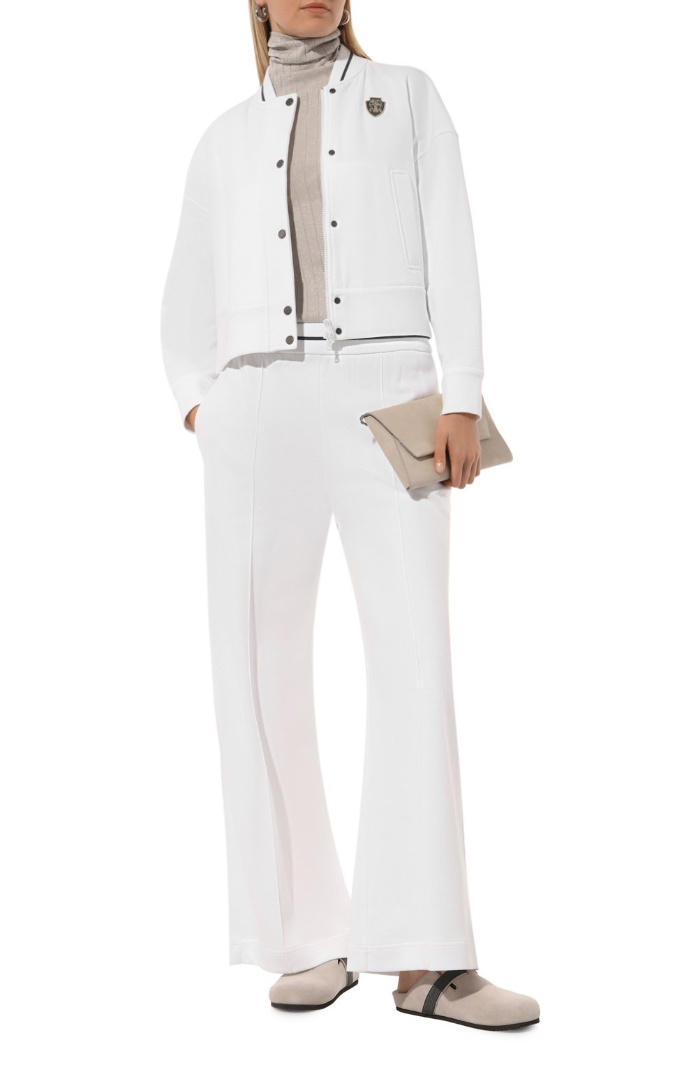 Хлопковый бомбер BRUNELLO CUCINELLI, арт. MG927HC706, фото 2