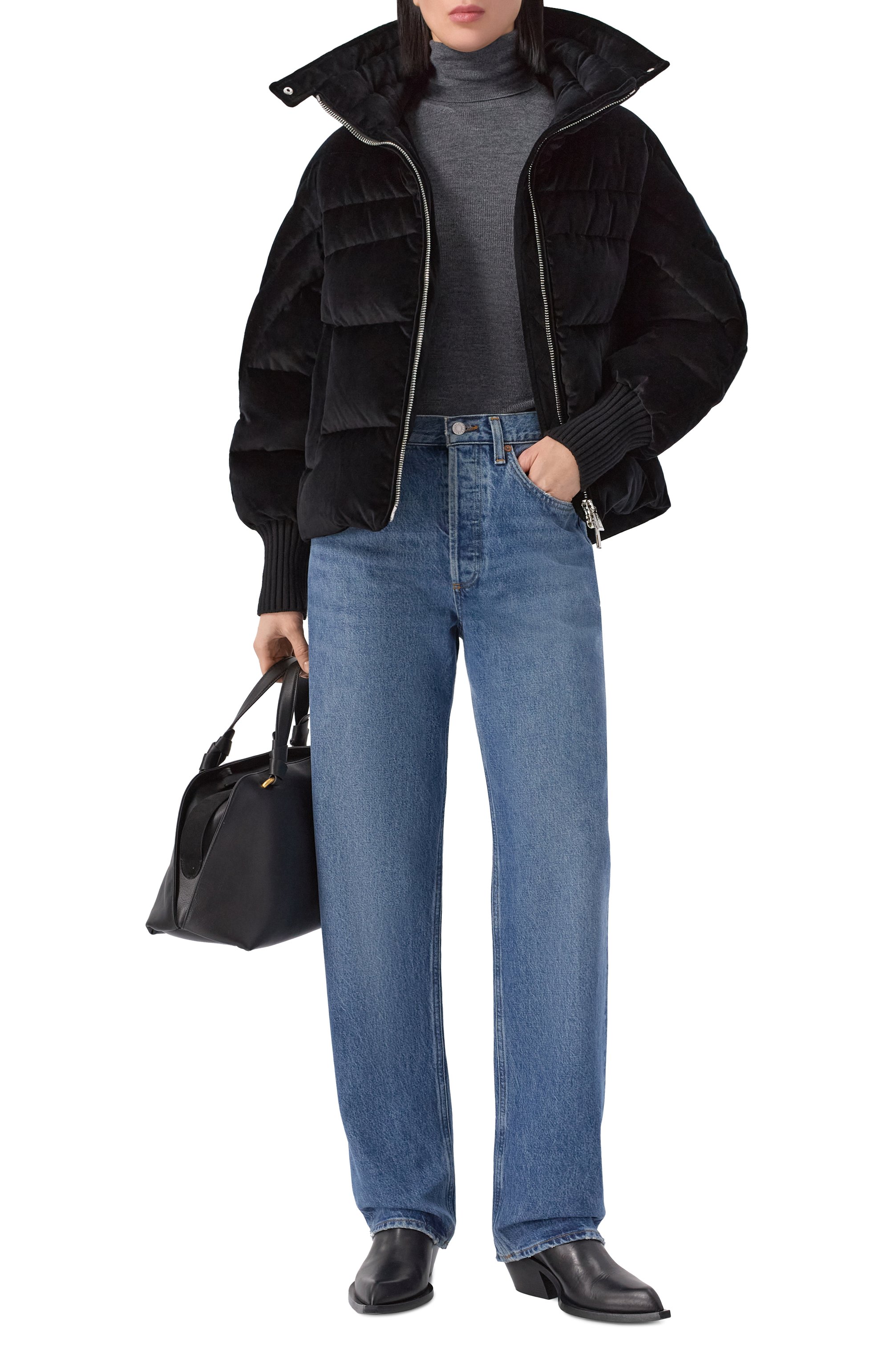 Бархатный пуховик ripoli-carmen MOORER, арт. RIP0LI/CARMEN, фото 2