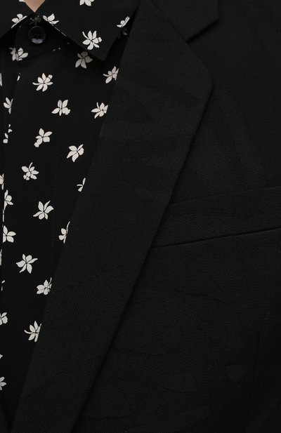 Шерстяной пиджак SAINT LAURENT, арт. 645177/Y1C71, фото 5