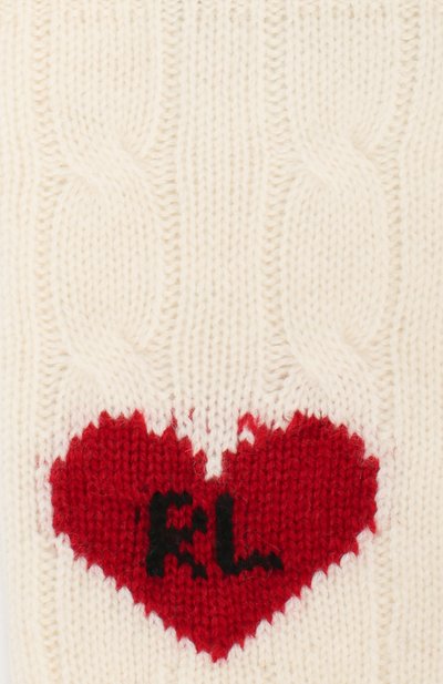 Перчатки из смеси шерсти и кашемира POLO RALPH LAUREN, арт. 455779065, фото 3