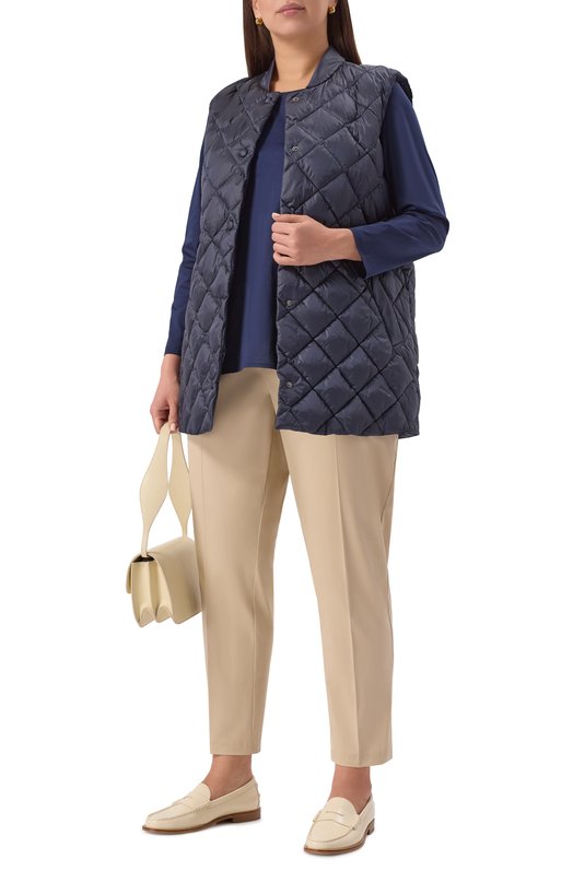 Хлопковые брюки Marina Sport ACLINE Бежевый  ACLINE Фото 2