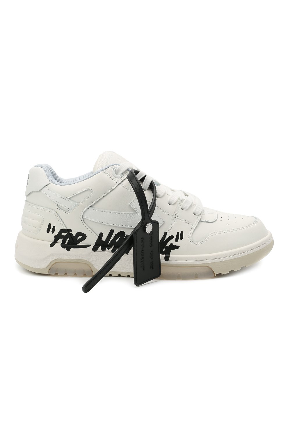 Кожаные кеды out of office OFF-WHITE, арт. 0WIA259S21LEA0020140, фото 6