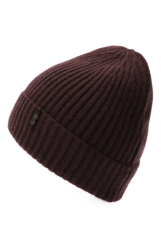 Кашемировая шапка Corneliani 260316-2625185 Бордовый  260316-2625185 Фото 2