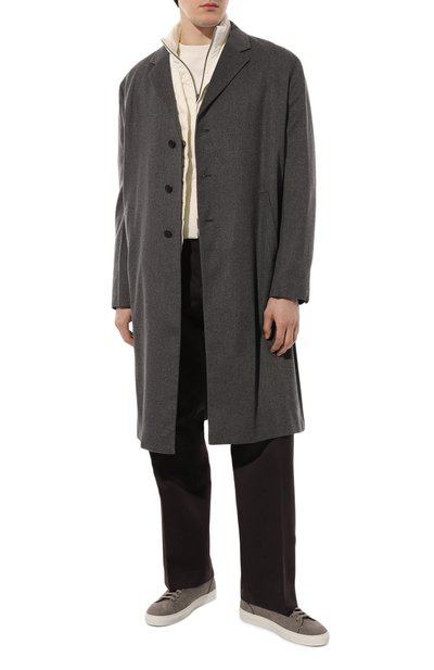 Кеды из нубука CORNELIANI, арт. 91TM66-3120974, фото 2