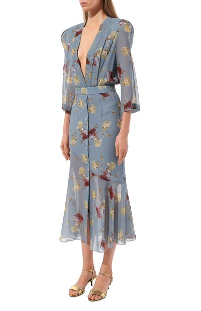 Шелковое платье ULYANA SERGEENKO, арт. ABM027FW22P 2418т22, фото 3