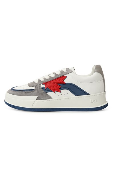 Кожаные кеды canadian DSQUARED2, арт. SNM0246 01506236, фото 4