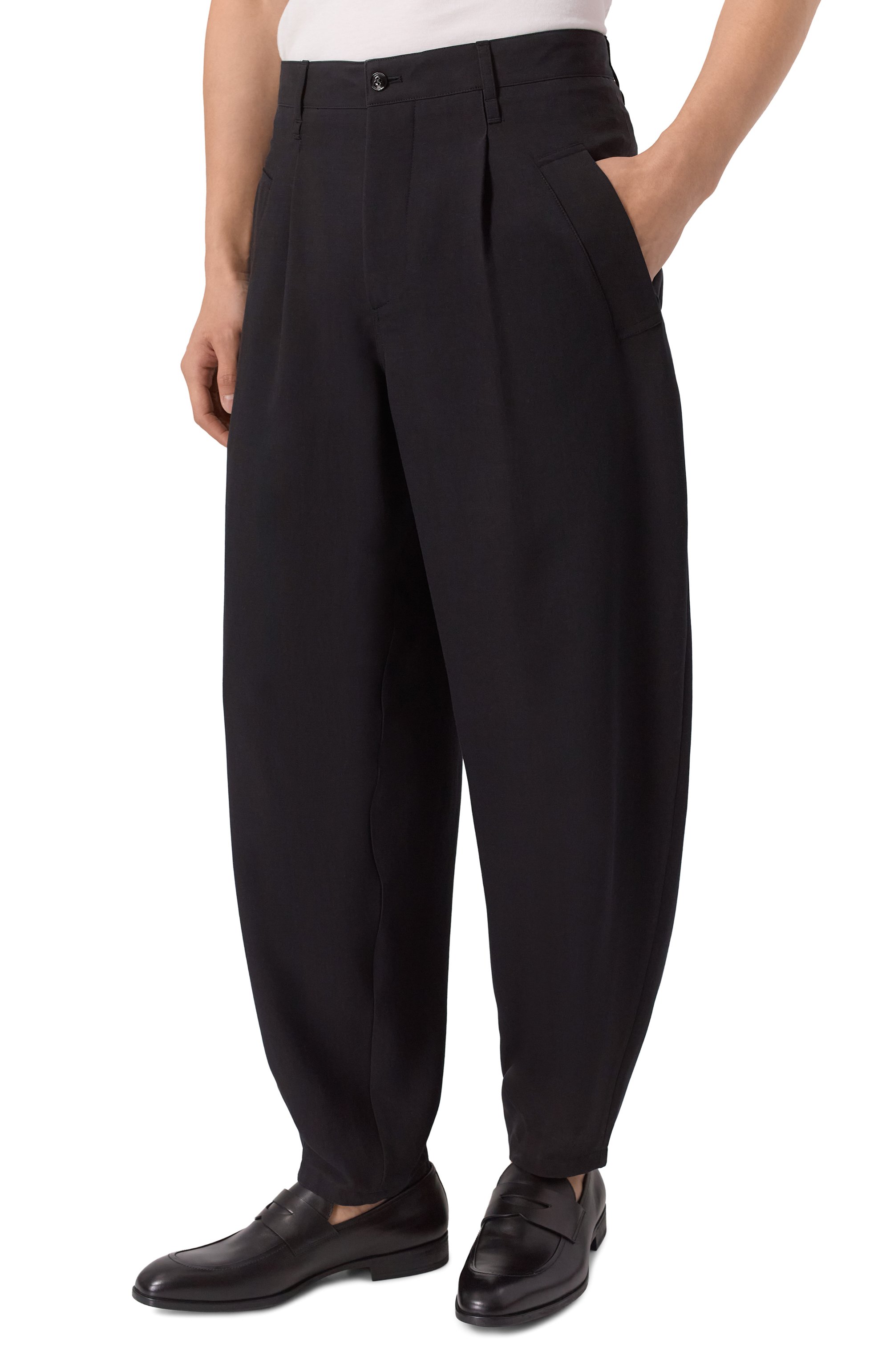 Шелковые брюки GIORGIO ARMANI, арт. GM003229/TE20294, фото 3