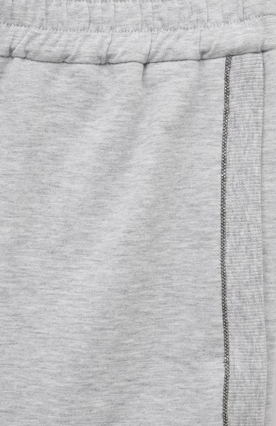 Хлопковые джоггеры BRUNELLO CUCINELLI, арт. BH827E623B, фото 3