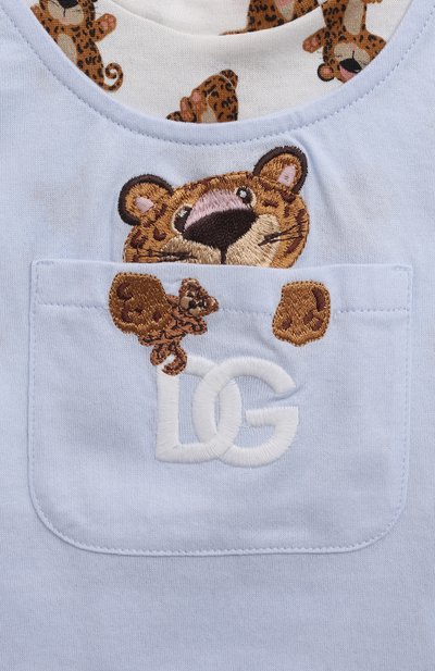 Хлопковый комбинезон DOLCE & GABBANA, арт. L1J04X/G7G3S, фото 3