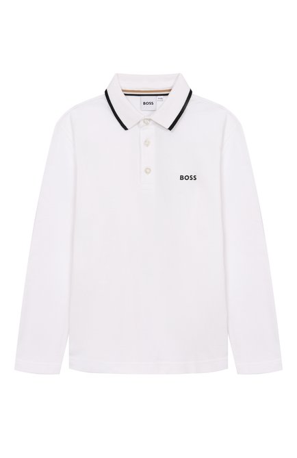 Хлопковое поло BOSS, арт. J52330