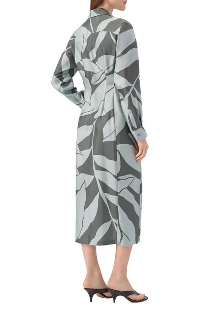Шелковое платье MAX MARA, арт. MXMR0BINIA, фото 3