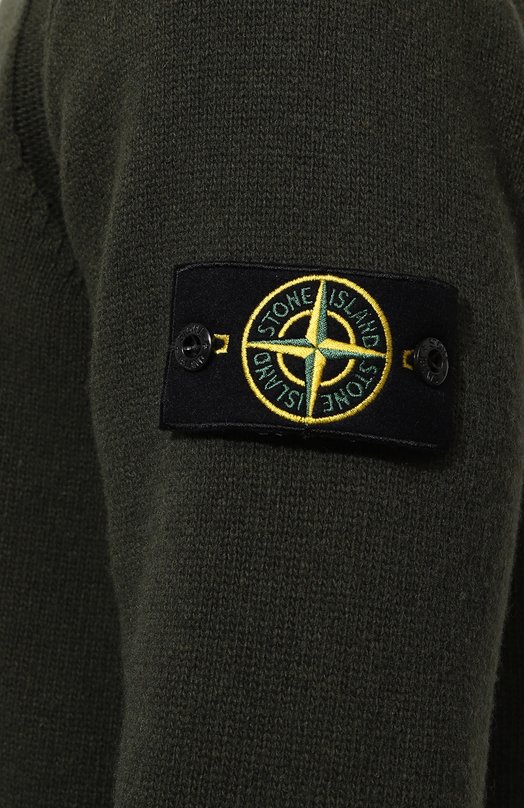 фото Шерстяной кардиган stone island