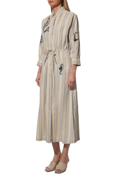 Хлопковое платье PRADA, арт. P3G73G-10M5-F0013-221, фото 3