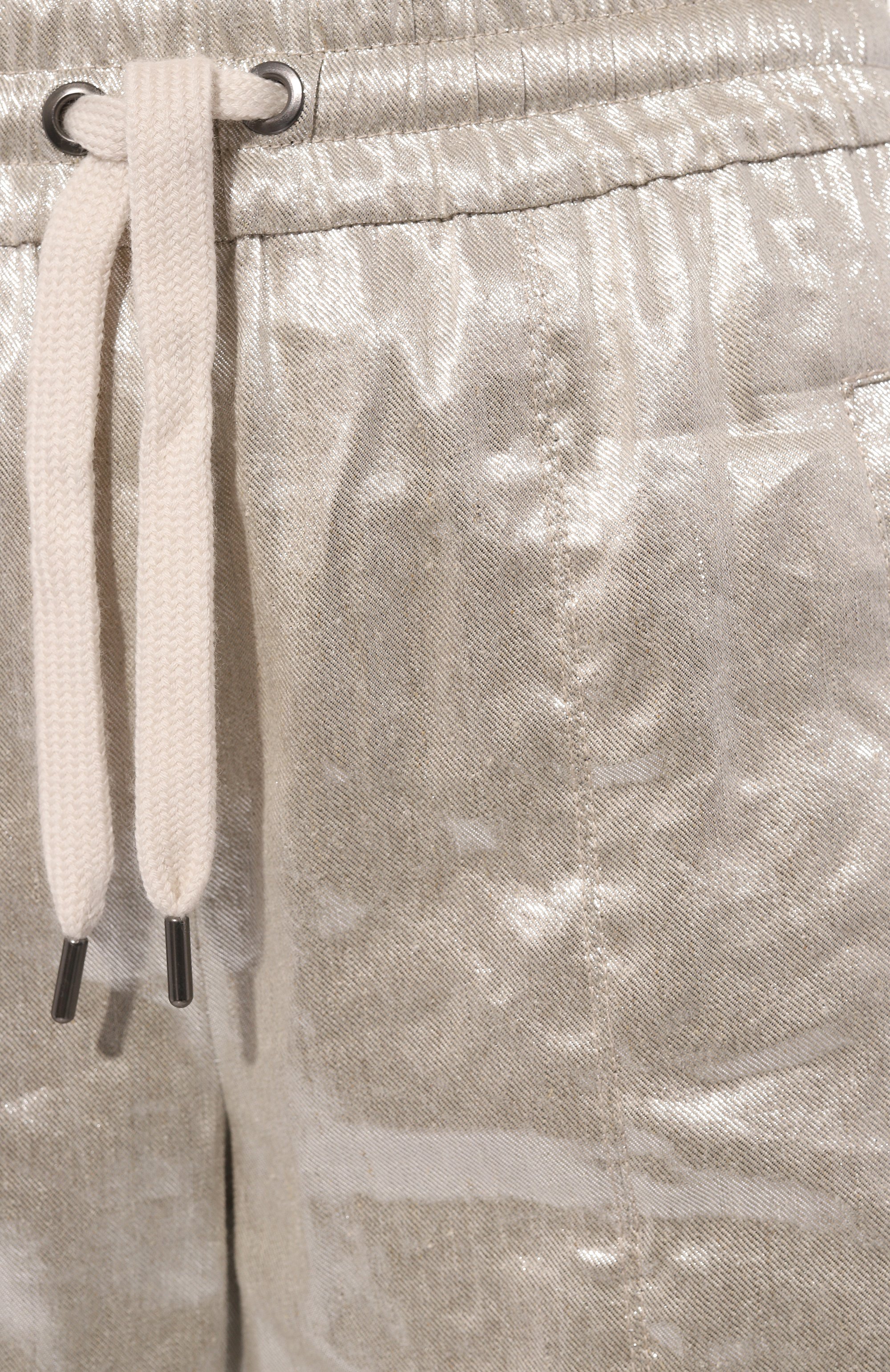 Льняные брюки BRUNELLO CUCINELLI, арт. ML155P8538, фото 5