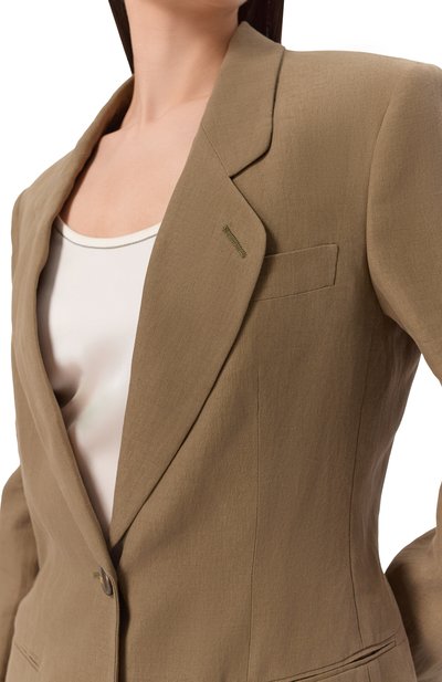 Льняной жакет GIORGIO ARMANI, арт. GW002824/TE11126, фото 5