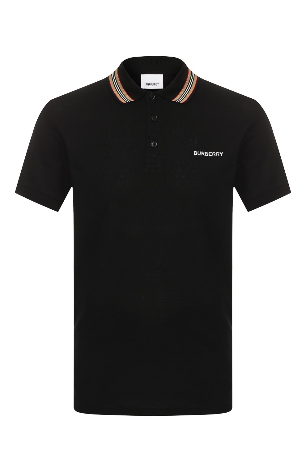 Хлопковое поло BURBERRY, арт. 8007694, фото 1