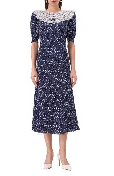 Шелковое платье ALESSANDRA RICH, арт. FABX4025-F4510, фото 3