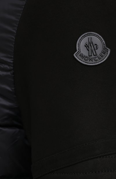Комбинированный пуховик mongioie MONCLER, арт. F2-091-1A51T-01-50180, фото 5