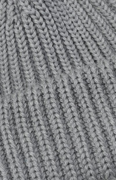 Шерстяная шапка CATYA серого цвета по цене 7995 руб., арт. 529663, фото 3 Шерстяная шапка CATYA, арт. 529663, фото 3