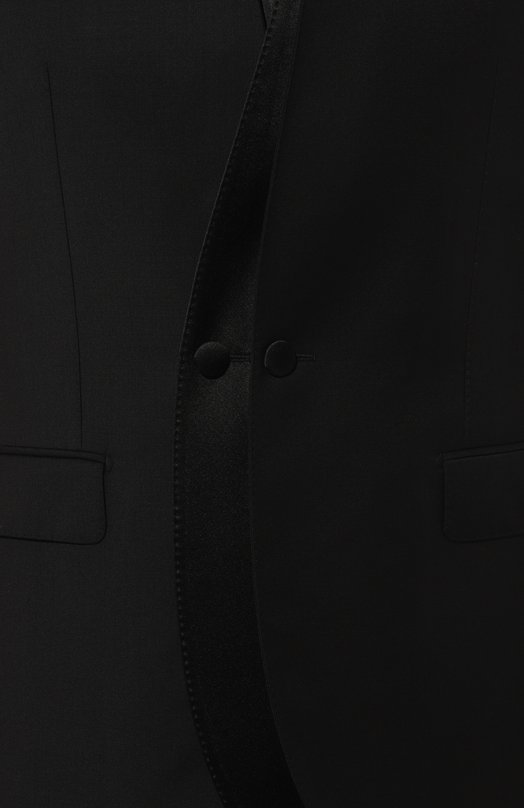 Шерстяной пиджак Dolce & Gabbana G2UH4T/FU21E Чёрный  G2UH4T/FU21E Фото 7