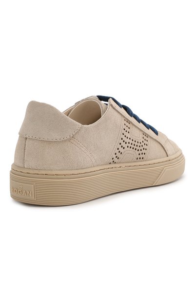 Замшевые кеды HOGAN, арт. HXC3400CT80I9S, фото 3