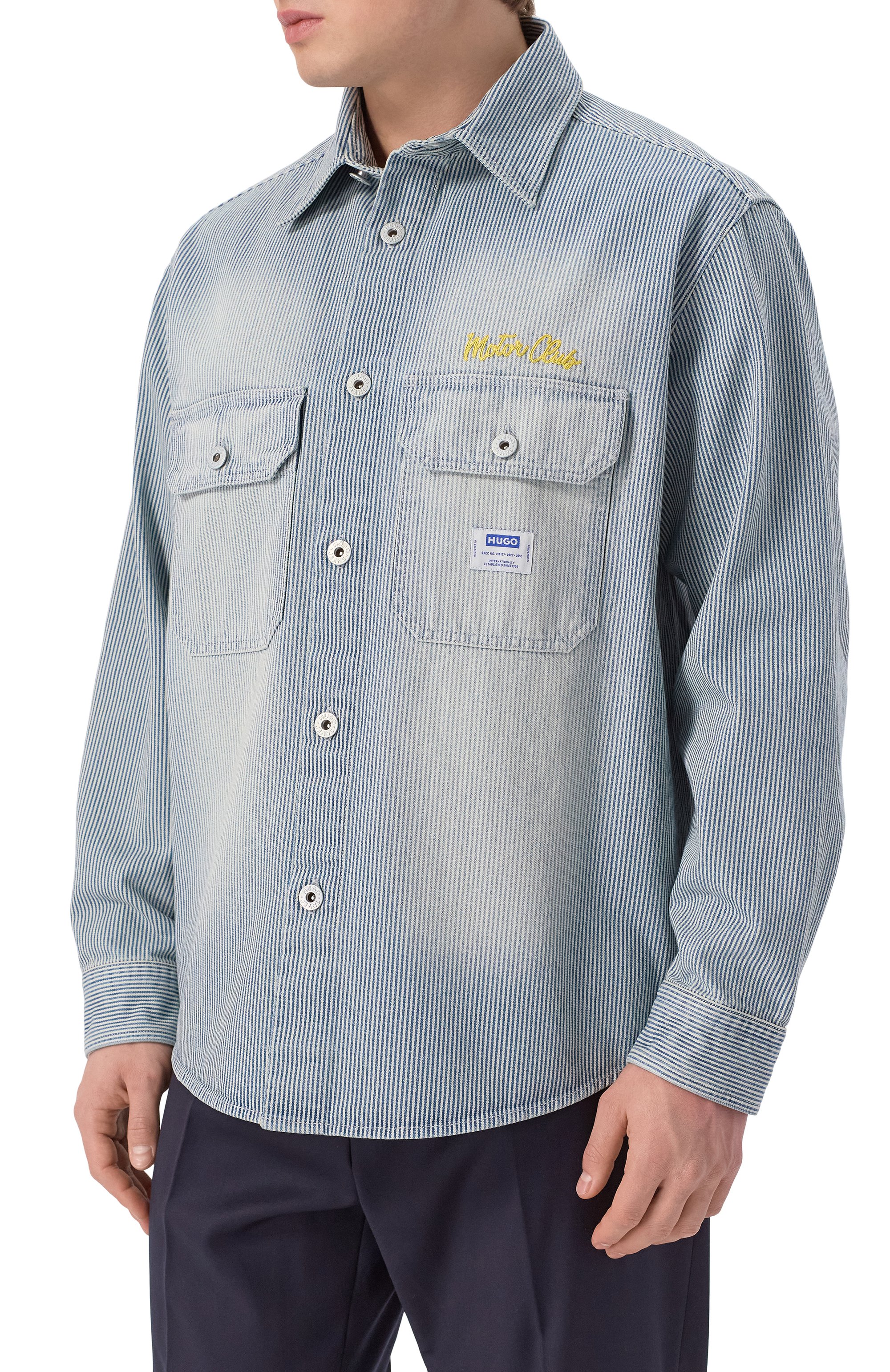 Джинсовая рубашка HUGO BLUE, арт. 50539045, фото 3