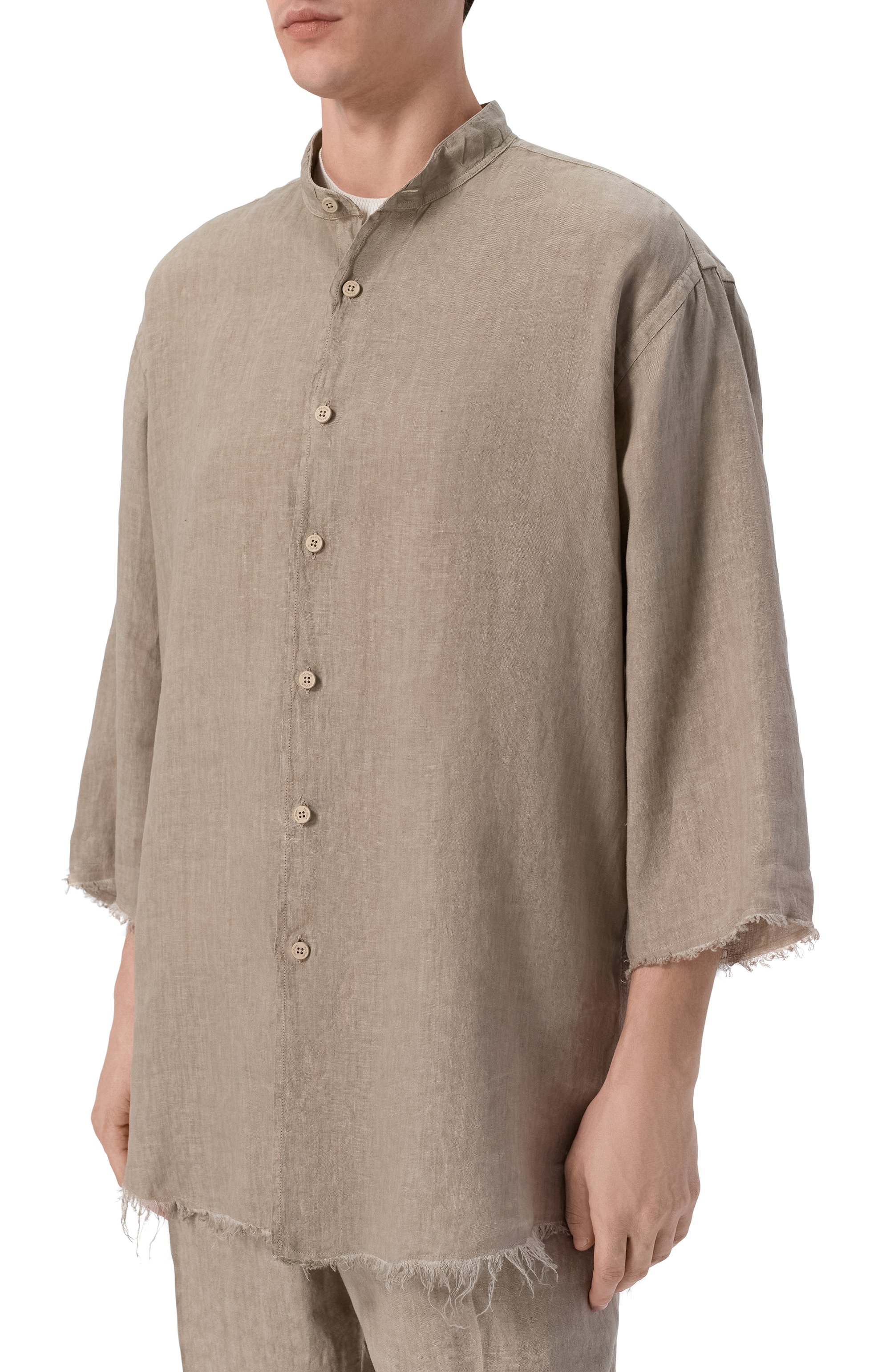 Льняная рубашка INLINUM, арт. VALENTIN0 3/4/BAIA, фото 3