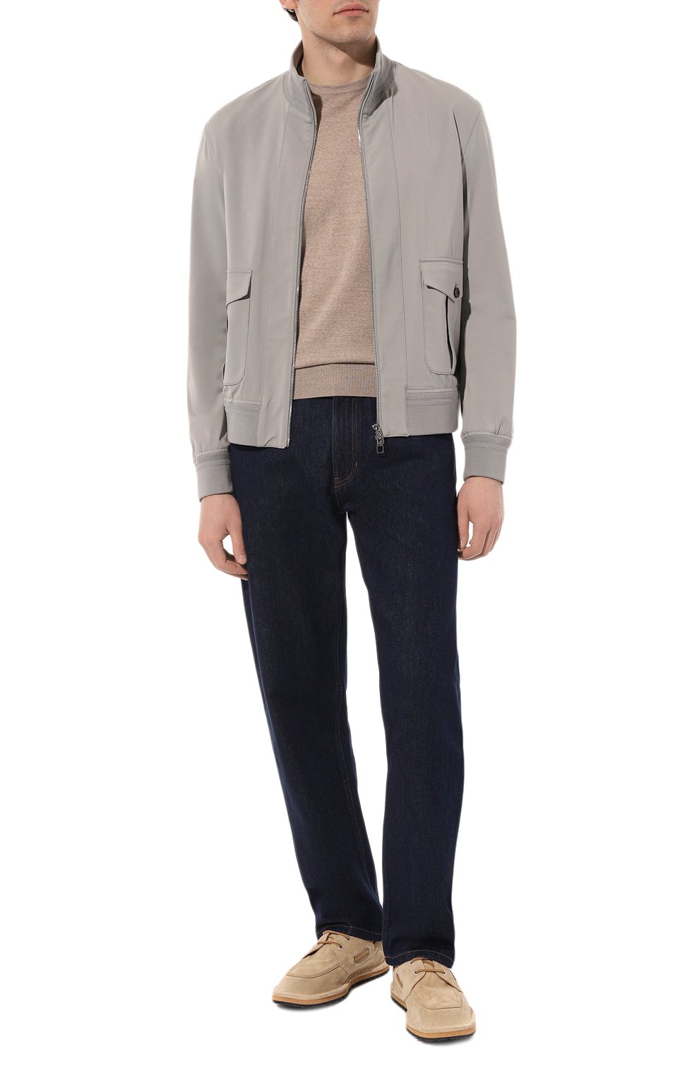 Замшевые топсайдеры DRIES VAN NOTEN, арт. MS241/727/106, фото 2