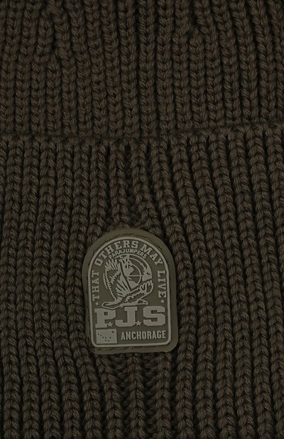 Шерстяная шапка PARAJUMPERS, арт. HA12/PLAIN BEANIE, фото 3