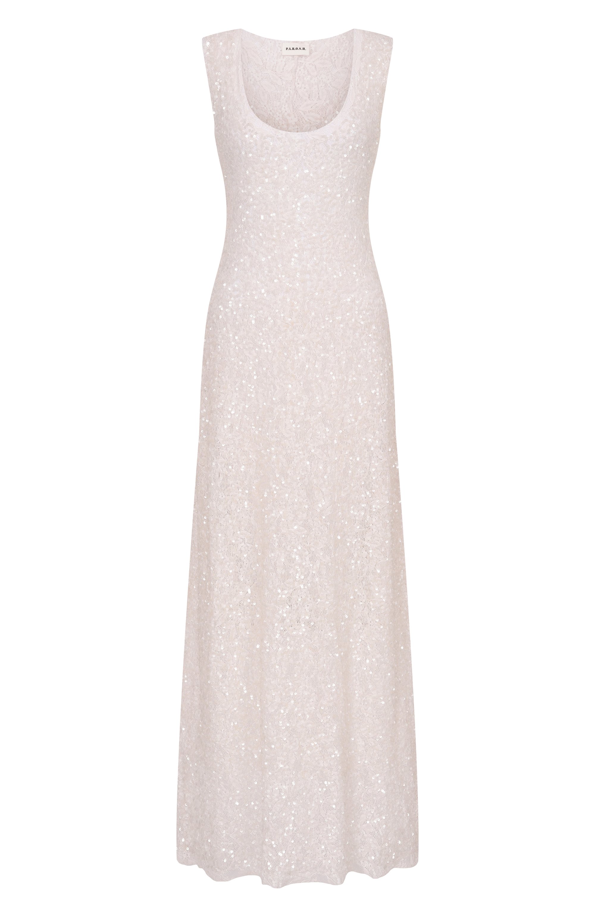 Платье с отделкой пайетками P.A.R.O.S.H., арт. D722562/N00DLES, фото 1