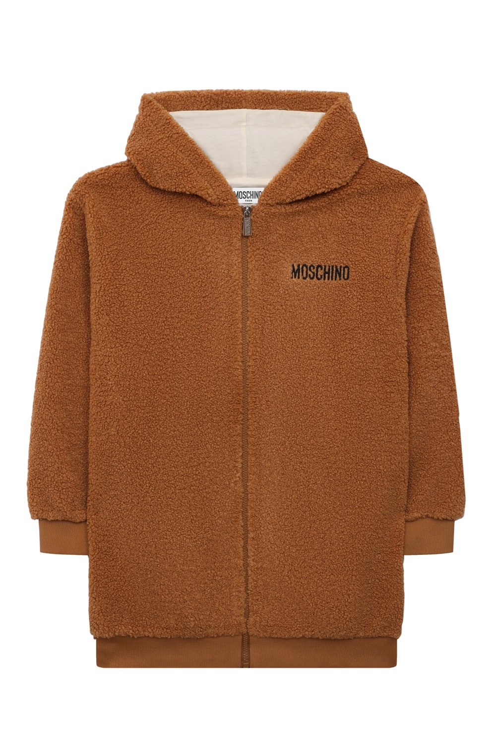 Куртка MOSCHINO коричневого цвета по цене 29250 руб., арт. HDF05I/LIA00/10A-14A, фото 1 Куртка MOSCHINO, арт. HDF05I/LIA00/10A-14A, фото 1