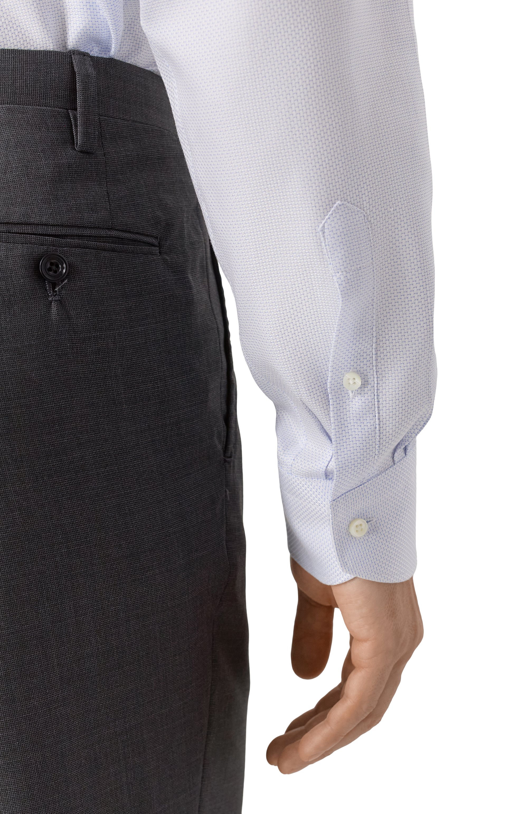 Хлопковая сорочка CANALI, арт. NCL7098/GR03625, фото 5