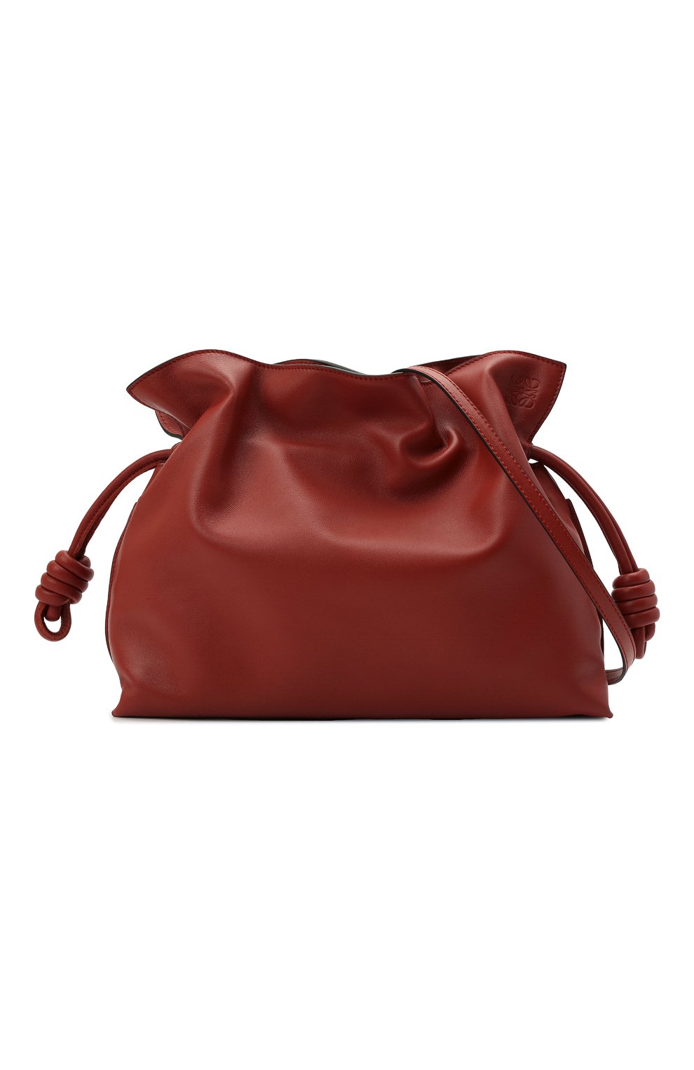 Клатч flamenco LOEWE красного цвета по цене 248500 руб., арт. A411FC1X35, фото 6 Клатч flamenco LOEWE, арт. A411FC1X35, фото 6