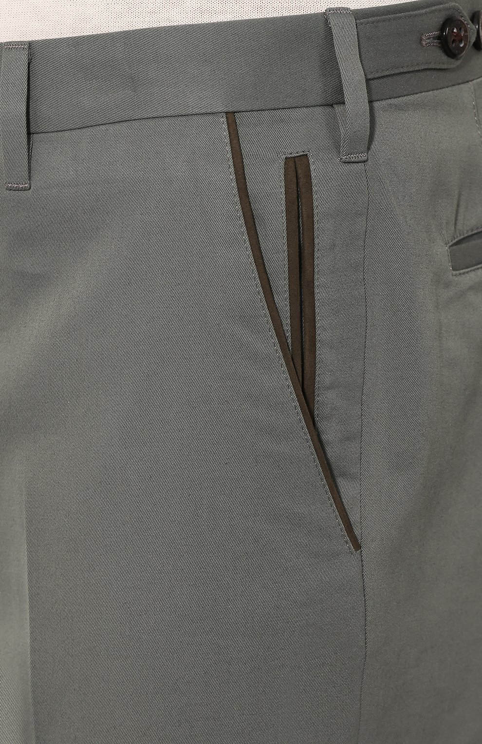 Брюки из смеси хлопка и кашемира CORNELIANI, арт. 854203-0114105/02, фото 5