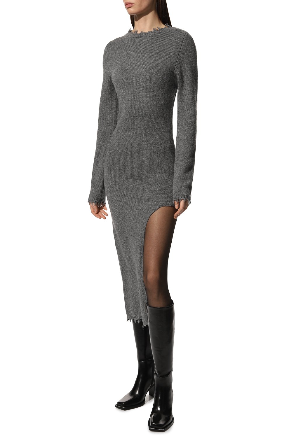 Платье из шерсти и кашемира ADDICTED, арт. MK914, фото 3