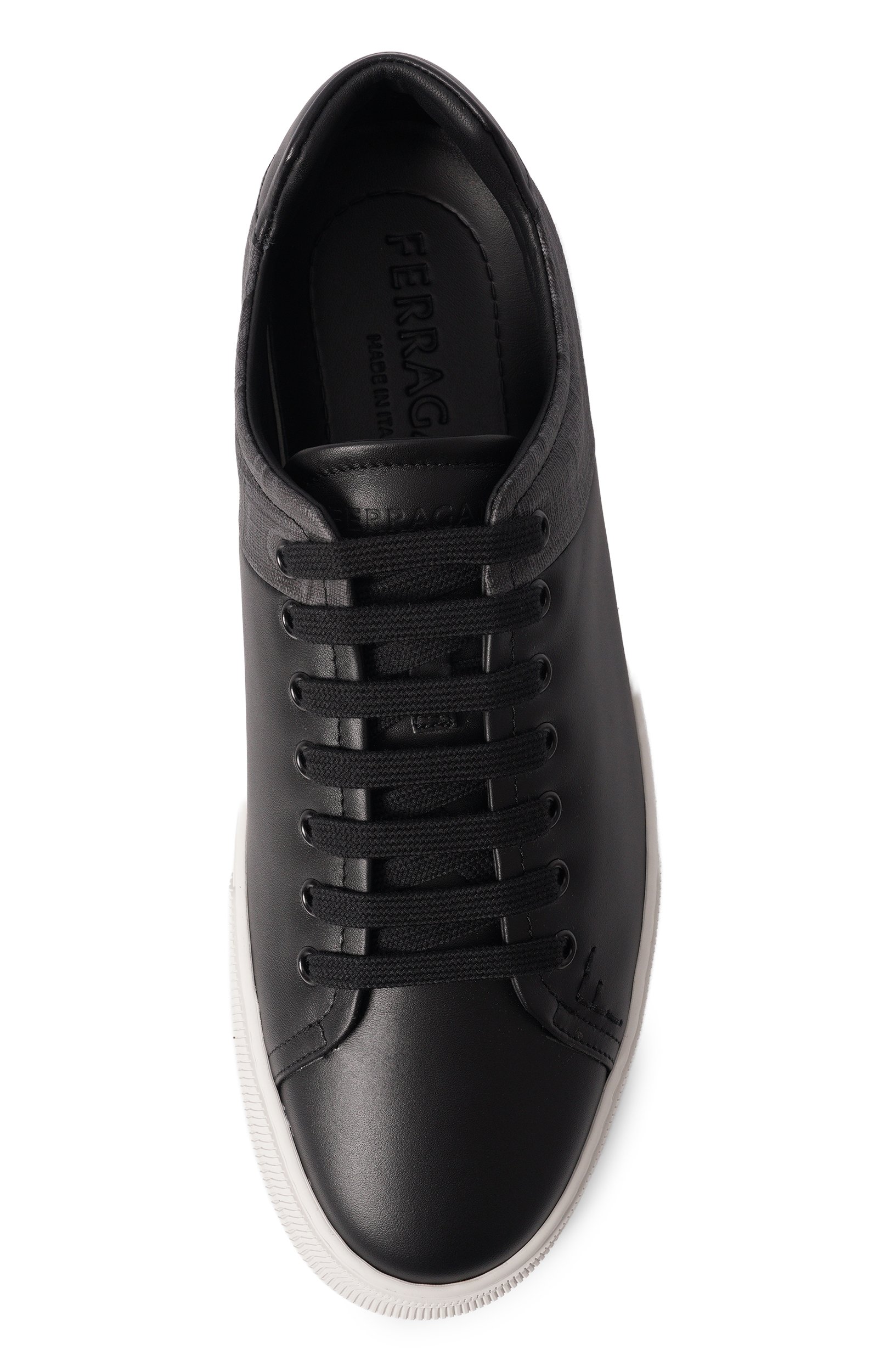 Комбинированные кеды clayton FERRAGAMO, арт. 029795/780843, фото 5