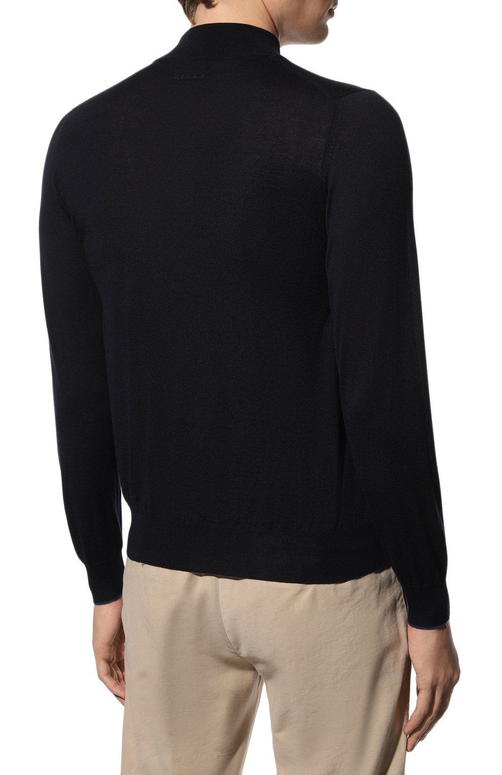 Водолазка из кашемира и шелка ZILLI, арт. MBY-CH013-NECL1/ML01, фото 4