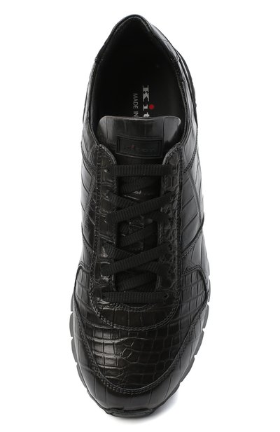 Кроссовки из кожи аллигатора KITON, арт. USSVLAZN00102/AMIS, фото 5