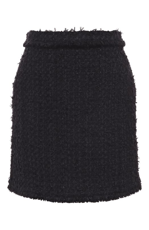 Твидовая юбка BOSS 50548094 Чёрный 50548094