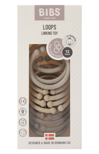 Набор из 12 колец-держателей BIBS, арт. 900238