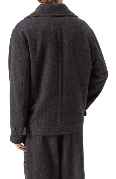 Пальто из кашемира и шерсти GIORGIO ARMANI, арт. GM002556/TE17771, фото 4