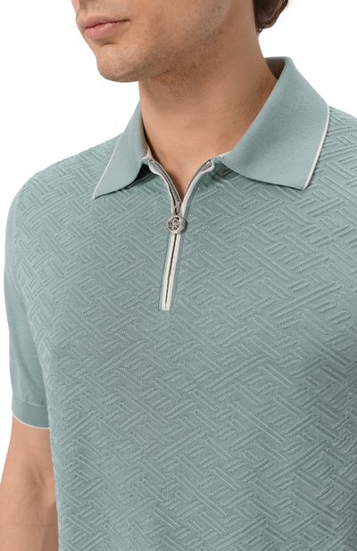 Шелковое поло STEFANO RICCI, арт. K616452P31/F26117, фото 5