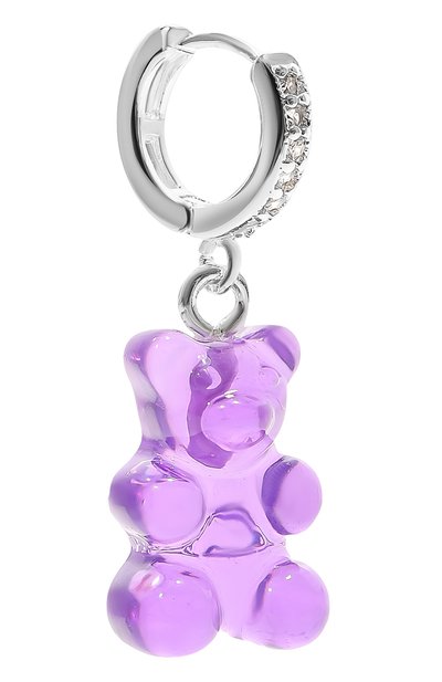 Моносерьга CRYSTAL HAZE, арт. N0STALGIA BEAR H00P, фото 3