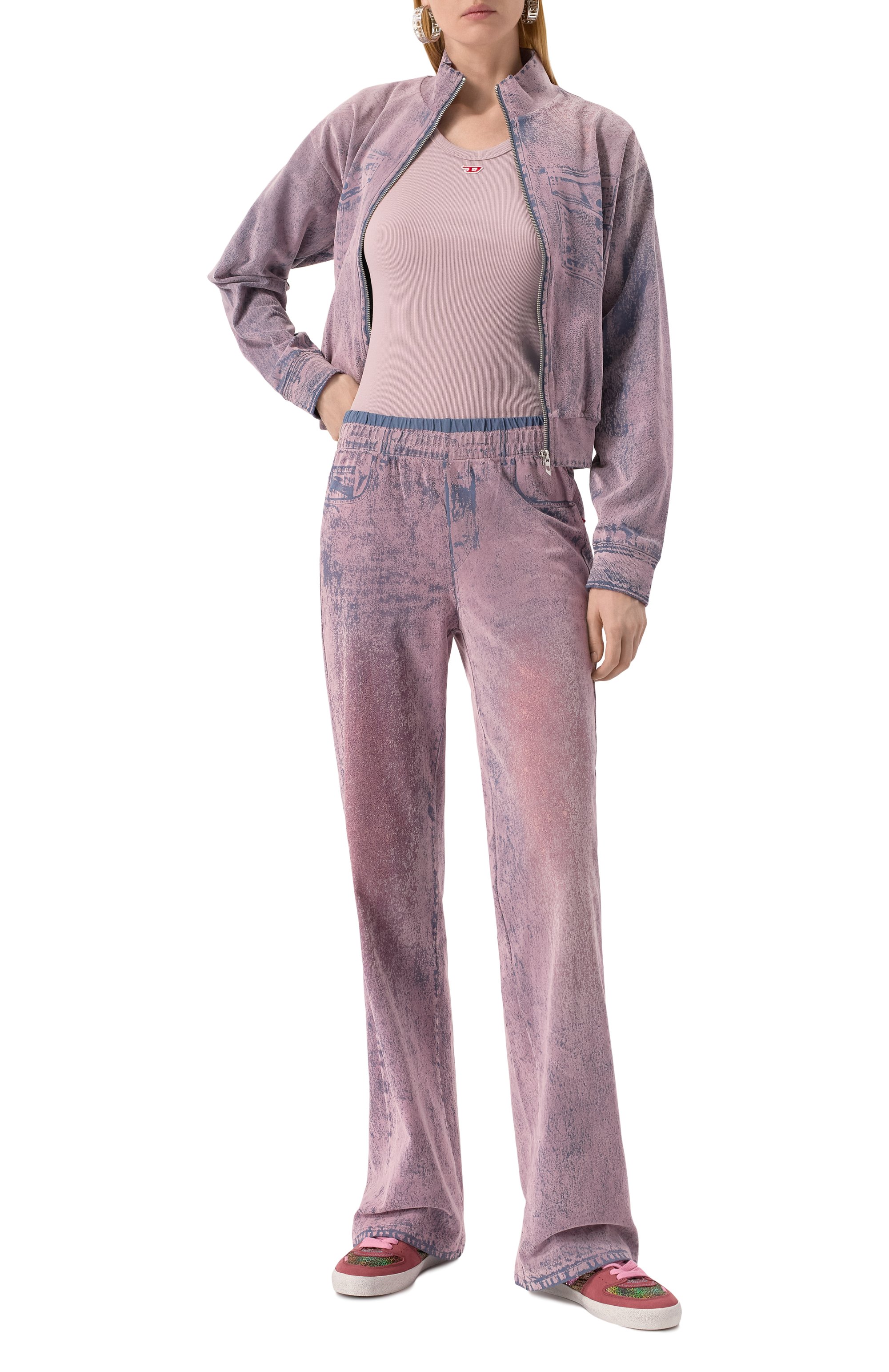 Хлопковые брюки DIESEL, арт. A16626/0HQAJ, фото 2