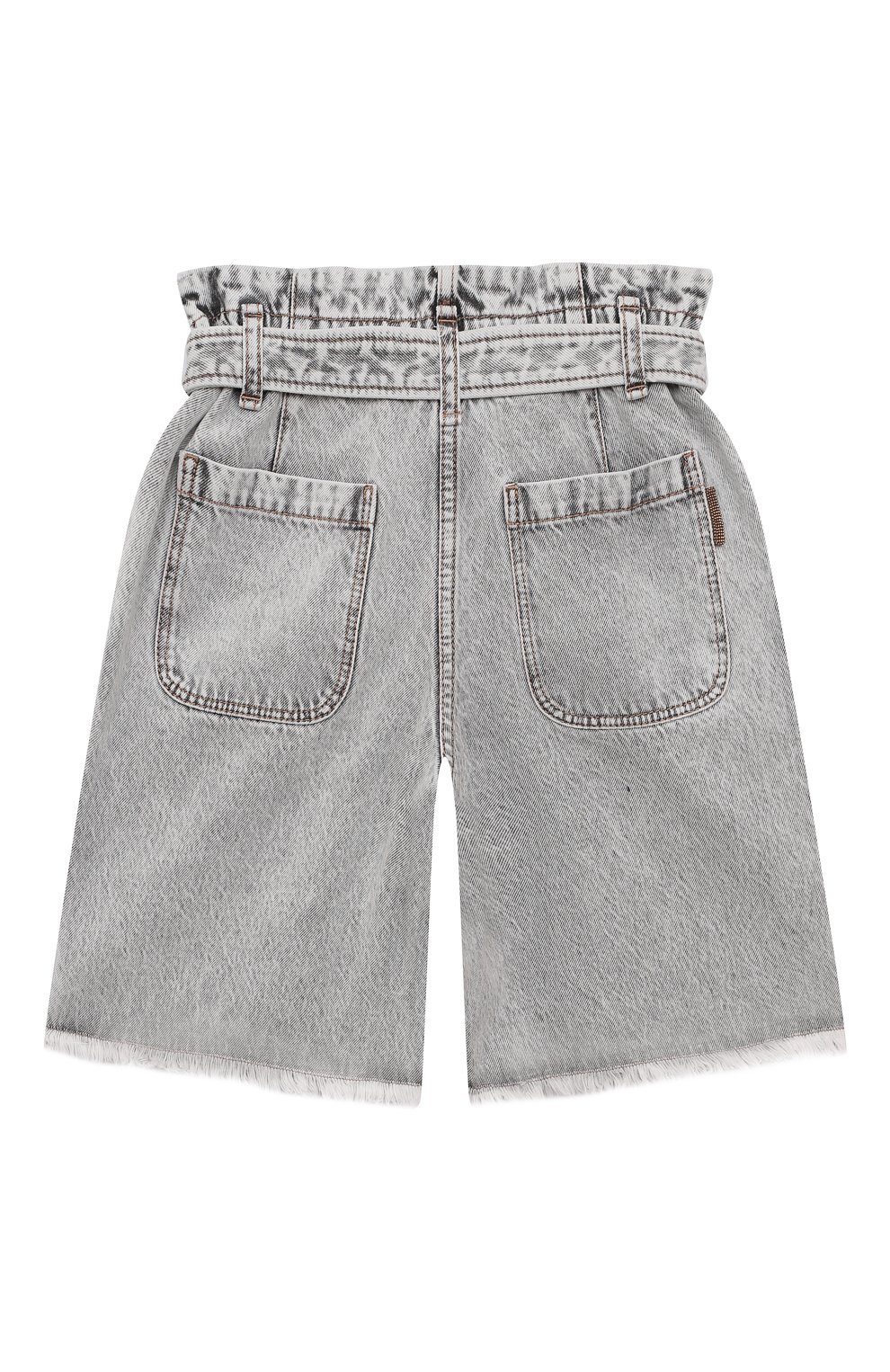 Джинсовые шорты BRUNELLO CUCINELLI, арт. BH188P488B, фото 2