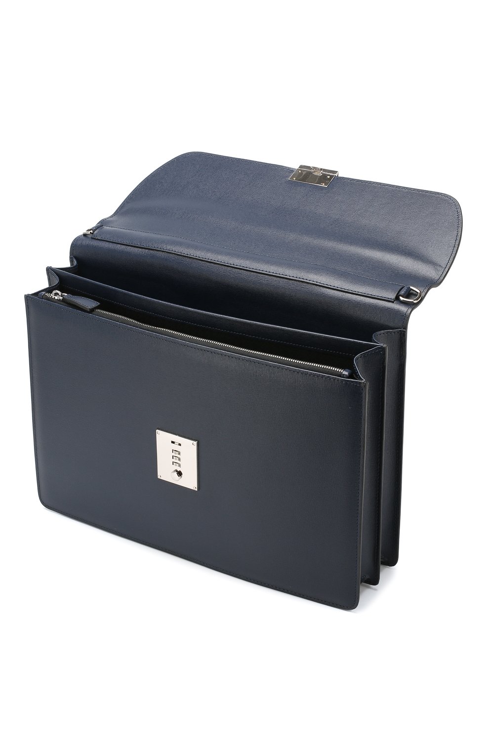 Кожаный портфель stuoia CANALI темно-синего цвета по цене 99500 руб., арт. P325340/NA00053, фото 4 Кожаный портфель stuoia CANALI, арт. P325340/NA00053, фото 4